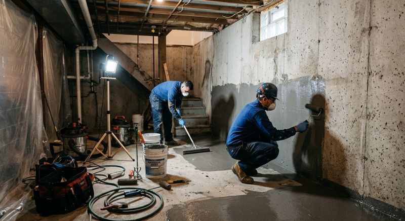 Basement Concrete Sealing in Grand Rapids, MI