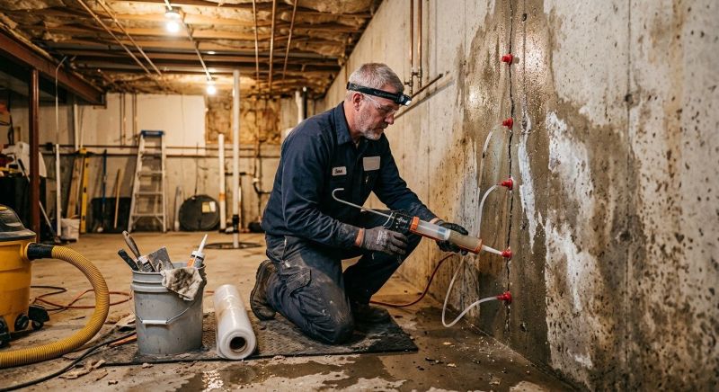 Basement Sealing Service in Greenville, SC