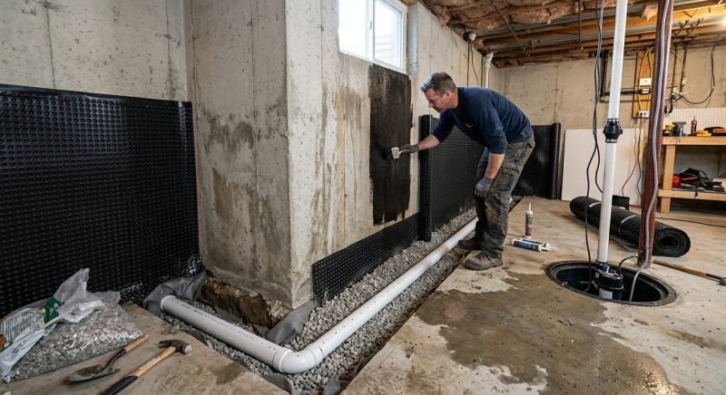 Basement Water Prevention in Fredericksburg, VA
