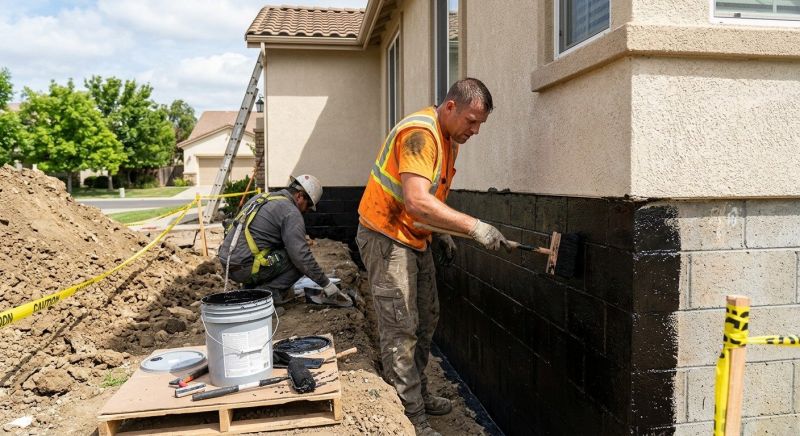 Brick Foundation Sealing in Fredericksburg, VA
