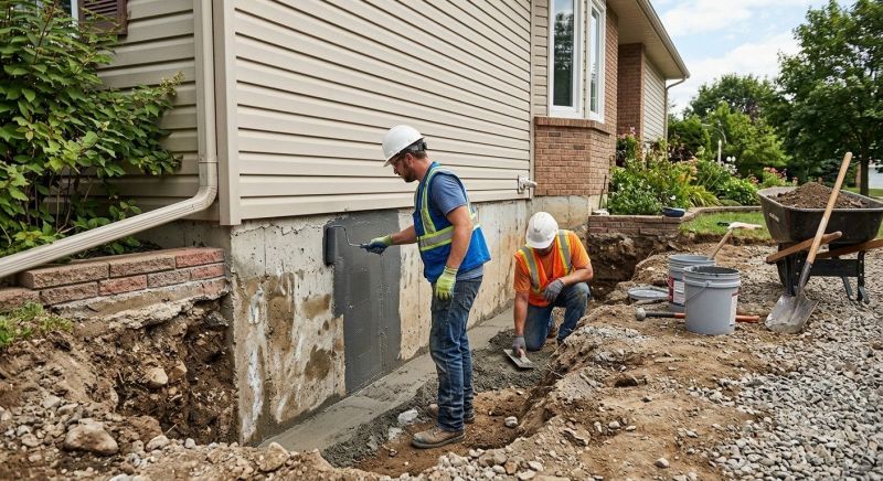 Concrete Waterproofing in Fredericksburg, VA