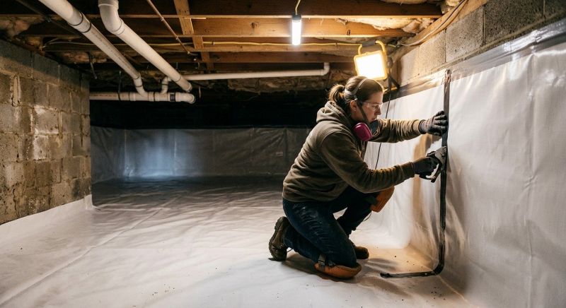 Crawlspace Waterproofing in Greenville, SC