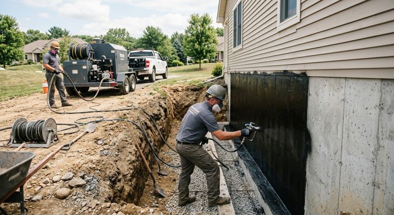 Foundation Sealing in Fredericksburg, VA