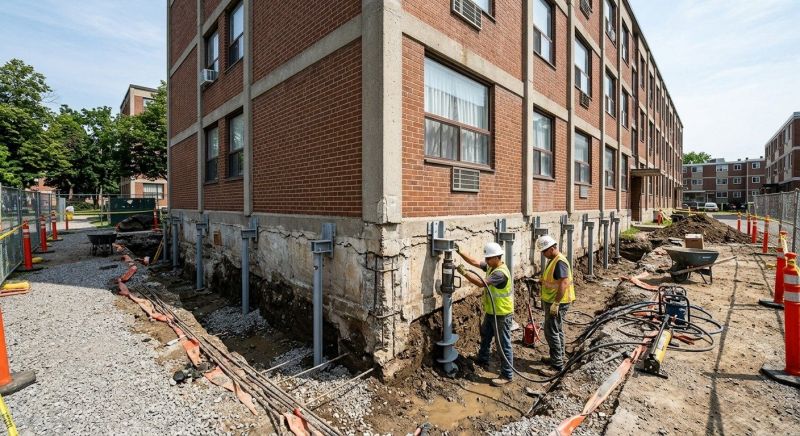Helical Piers Installation in Fort Collins, CO