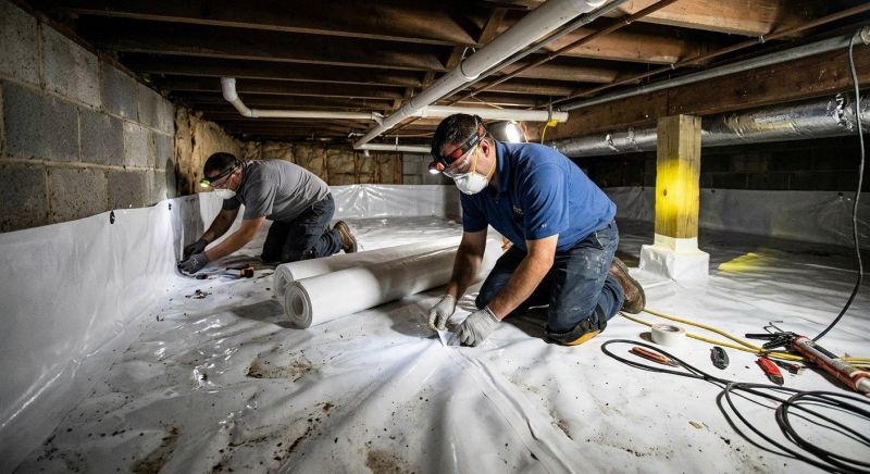 Vapor Barrier Installation in Grand Rapids, MI