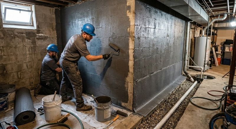 Wall Waterproofing in Fort Wayne, IN