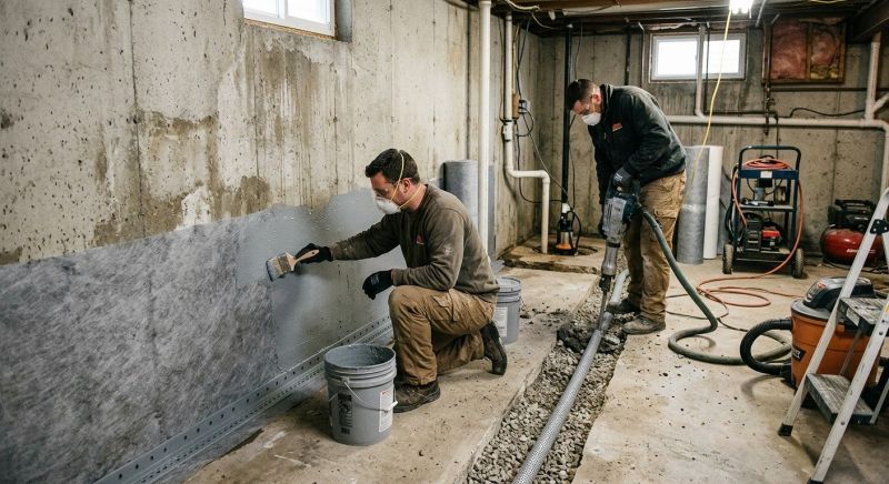 Wet Basement Repair in Fort Myers, FL